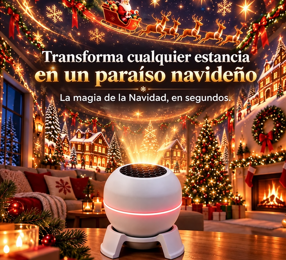 Tienda oficial | 🍁💖 Proyector holográfico inteligente SCNDR® (HD inteligente, dinámico y en 5D)