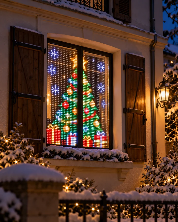 🍈💡Guirnalda de luces LED RGB inteligentes | 🧱 Tu espectáculo de luces navideñas, controlado desde tu teléfono